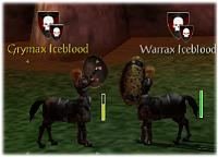 Grymax Iceblood and Warrax Iceblood, October 2003.
